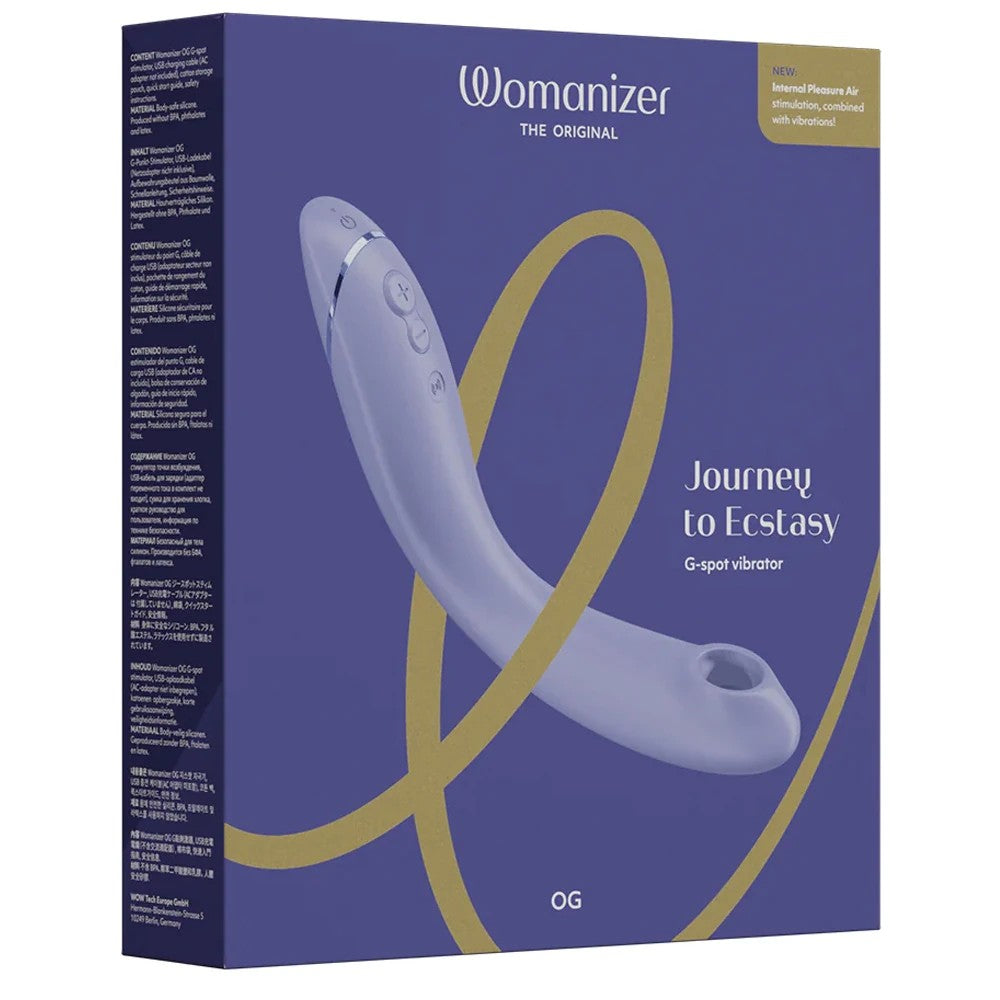 Womanizer Og Klitoral Emiş Güçlü G-Noktası Vibratör Lilac