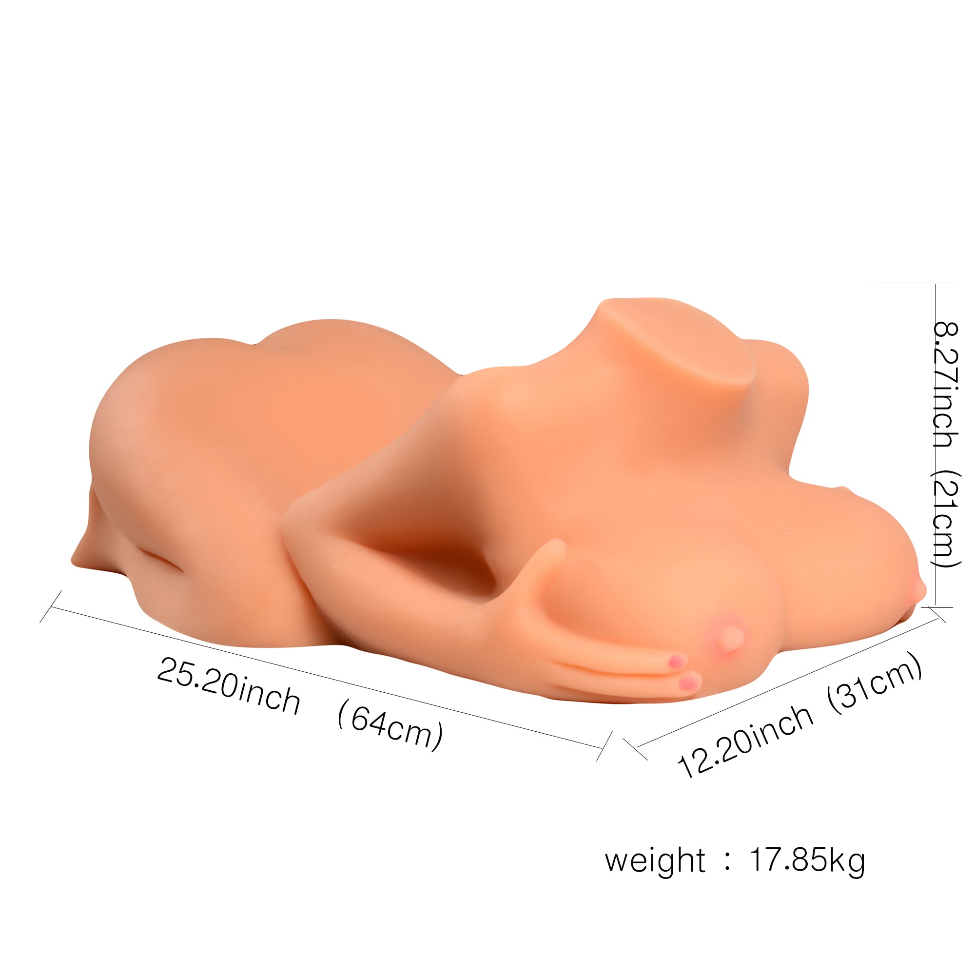 Xise Akali Realistik Manken Tam Realistik Tpr Dokulu Mastürbatör XS-MA30006