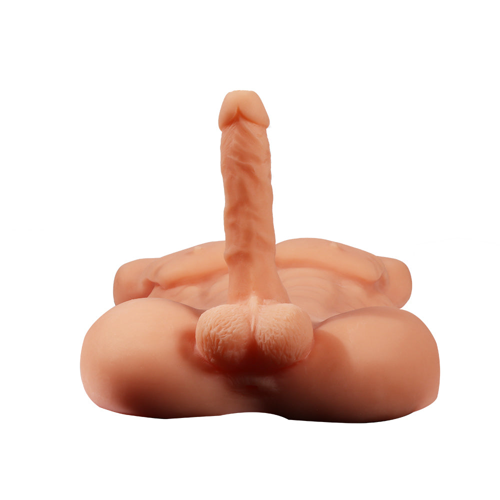 Xise Daniel Yarım Vücut Realistik Penisli Erkek Masturbator XS-MA30008 Flesh