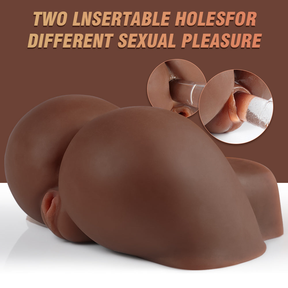 Xise Emily Silicone Hip Pussy Realistik Büyük Kalça XS-MA50001 Large Black