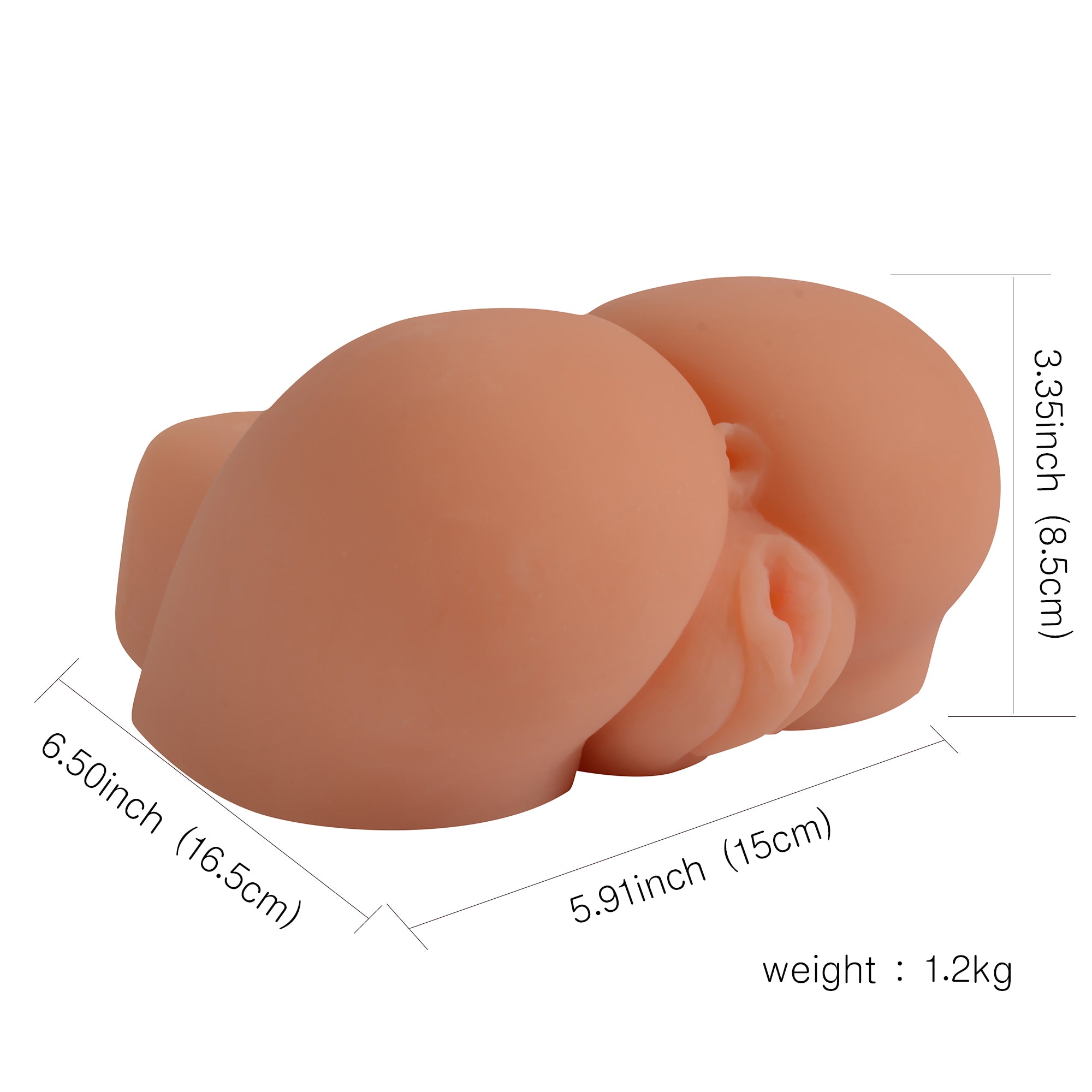 Xise Emily Silicone Hip Pussy Realistik Kalça XS-MA50001 Small