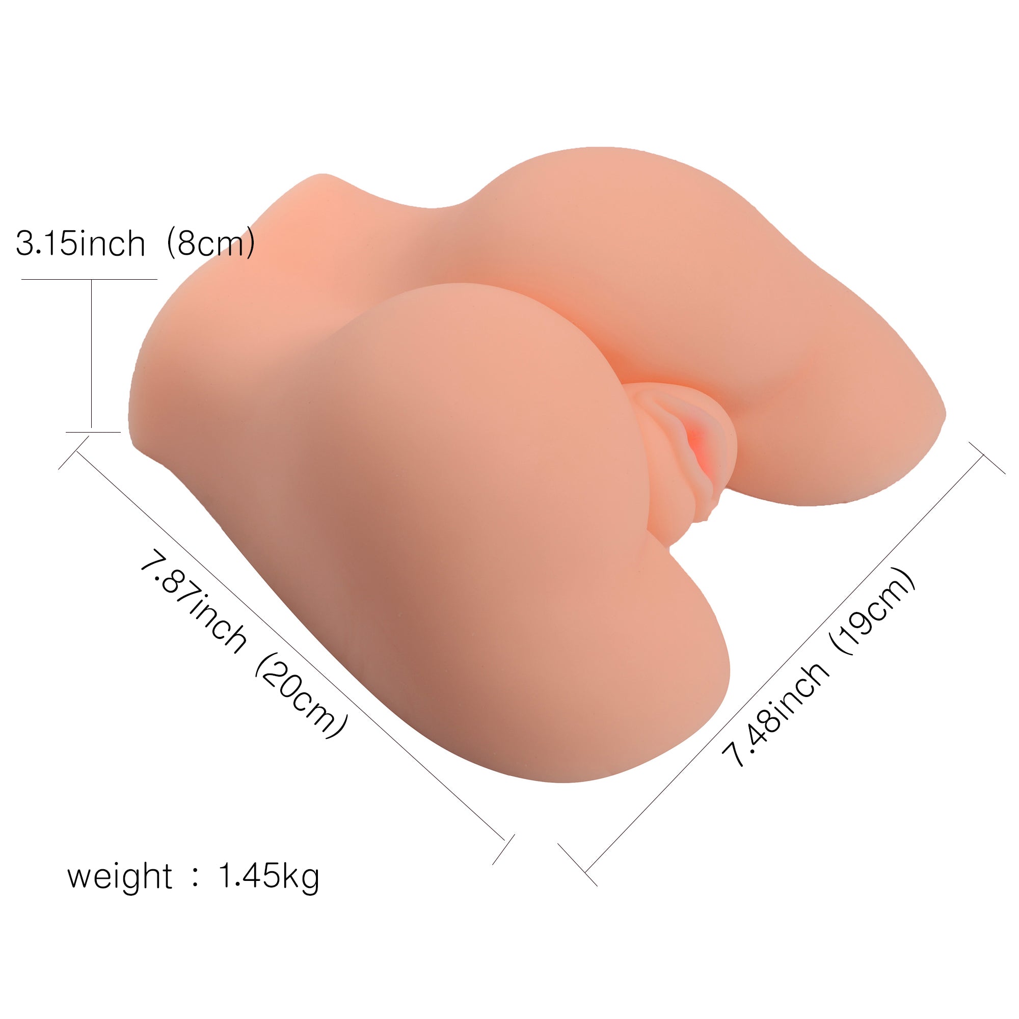 Xise Joshua Red Plum Masturbator Realistik Kalça XS-MA50004-S