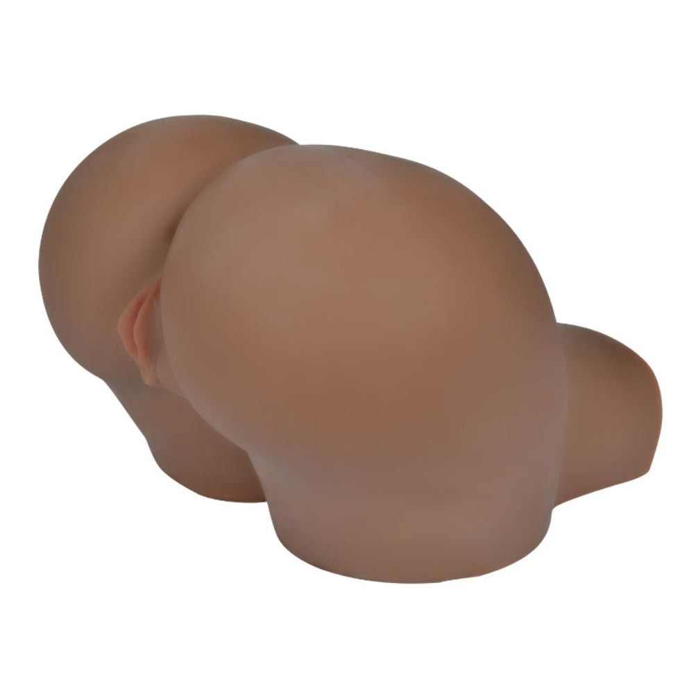 Xise Huge Solid Natural Doku Gerçek Ebatlarda Realistik Kalça XS-MA50017 Brown