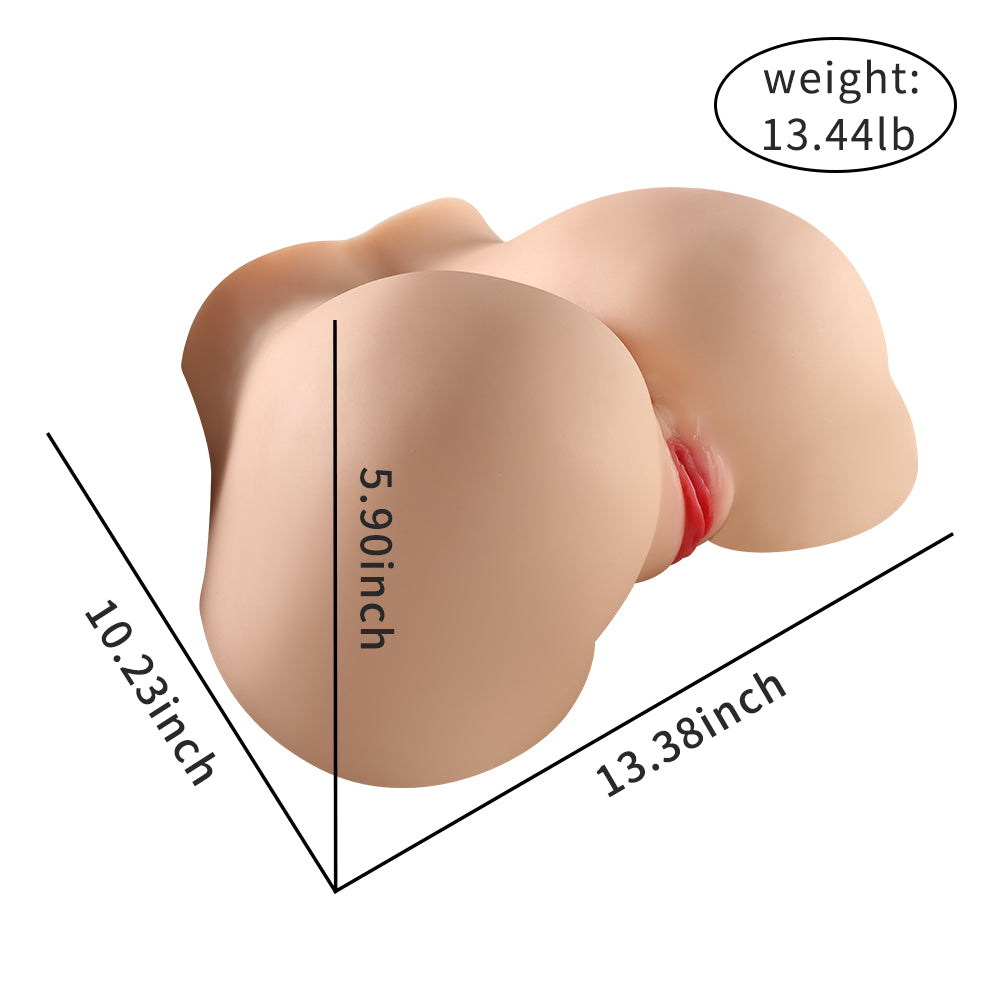 Shequ Melissa Anal ve Vajinal Realistik Kalça Masturbator XS-OEM093
