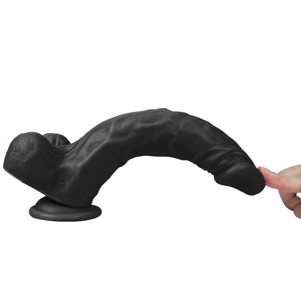 Xise Dildo Series Victory Hero 24 cm Realistik Penis XS-WBC10005 Black