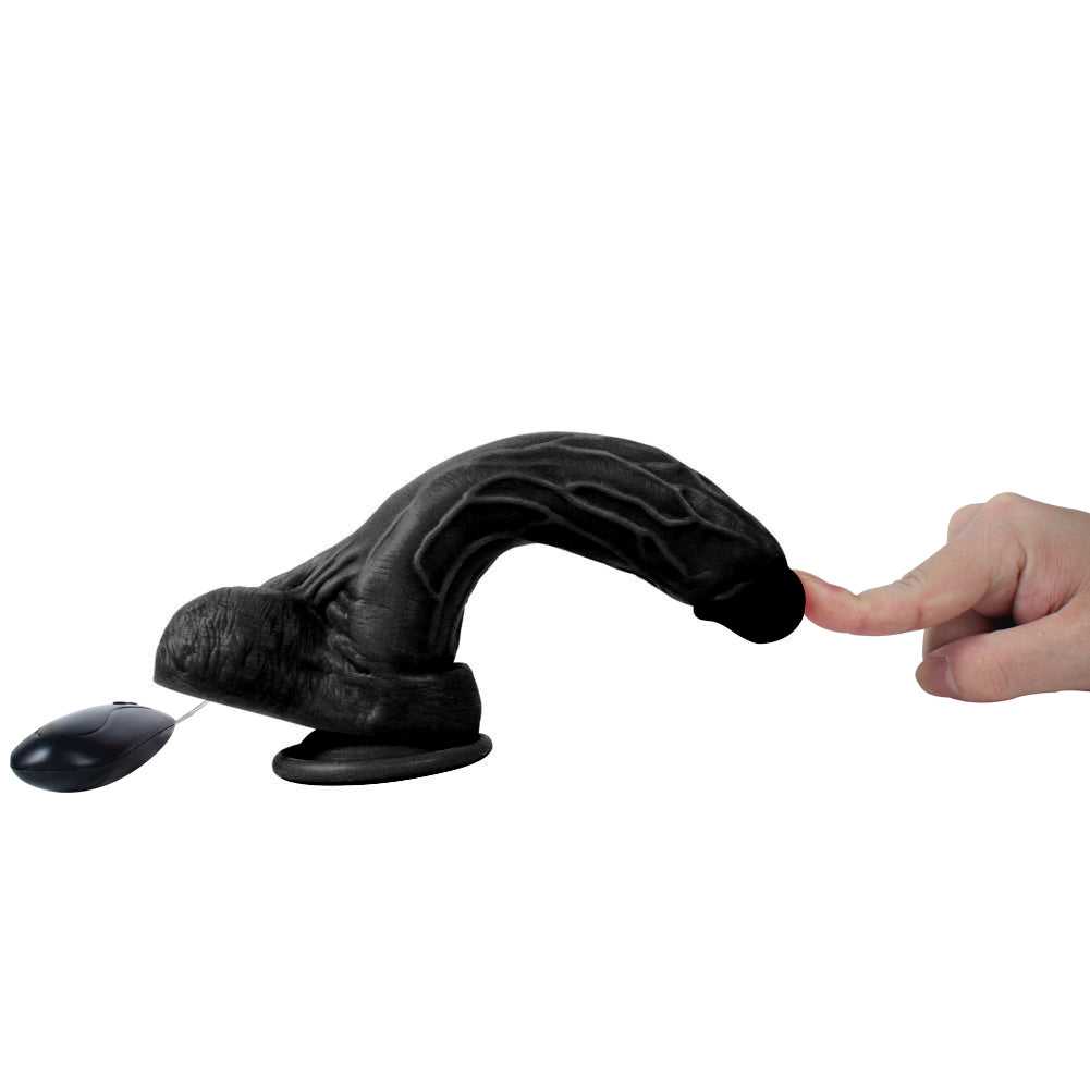 Xise Dildo Series Holy Dragon 20,5 cm Titreşimli Realistik Penis XS-WBC10007-V Black