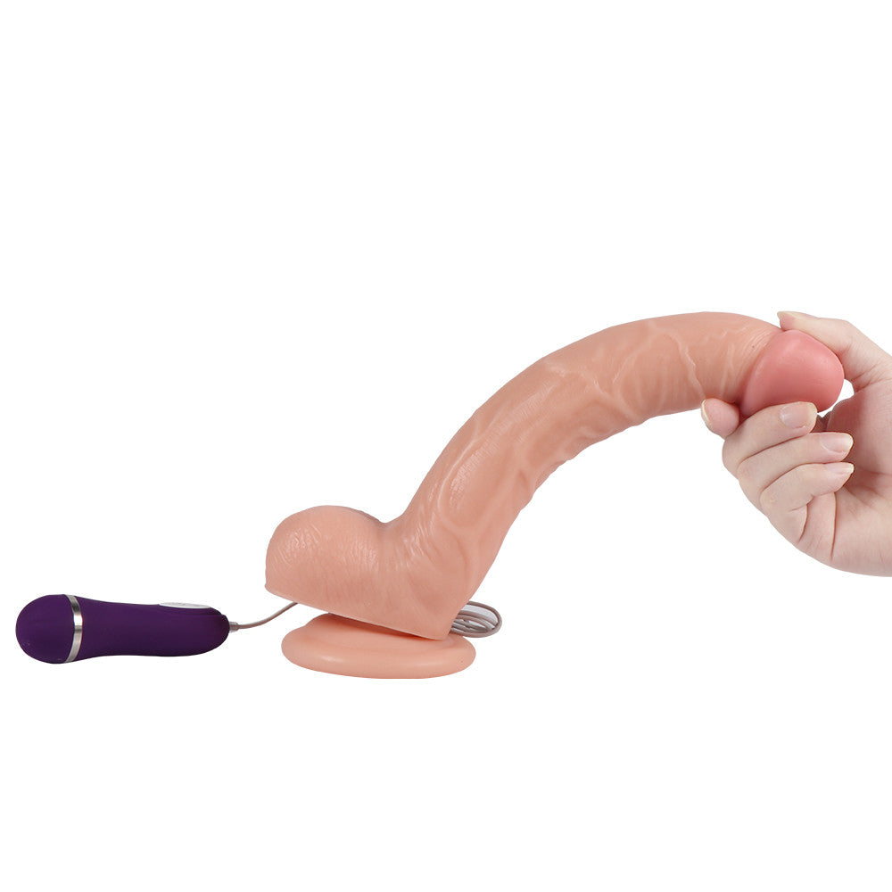 Xise Vibrating Dildo Optimus 28 cm Titreşimli Realistik Penis XS-WBC10028-V