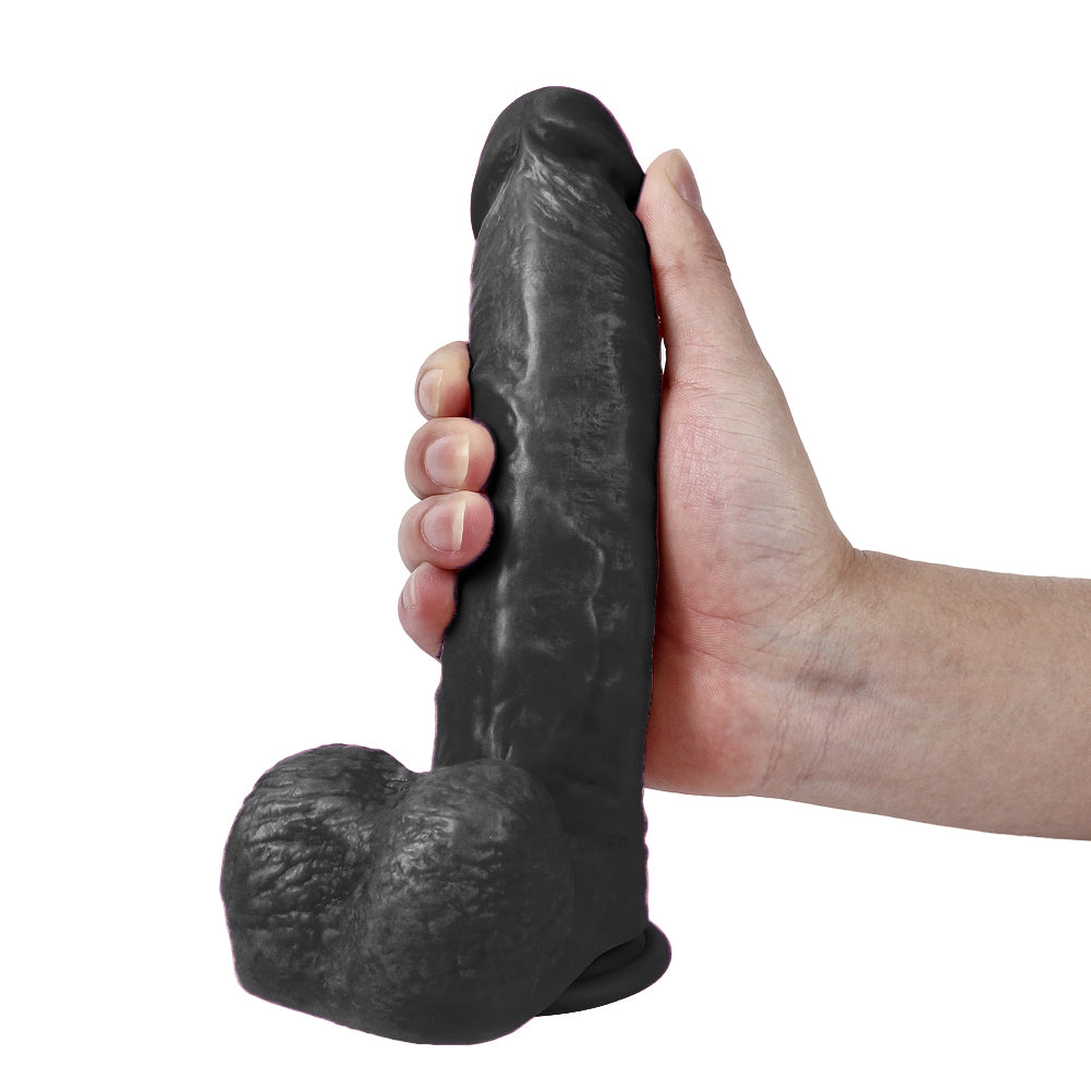 Xise Dildo Series Wolf King 22 cm Realistik Penis XS-WBC10036 Black