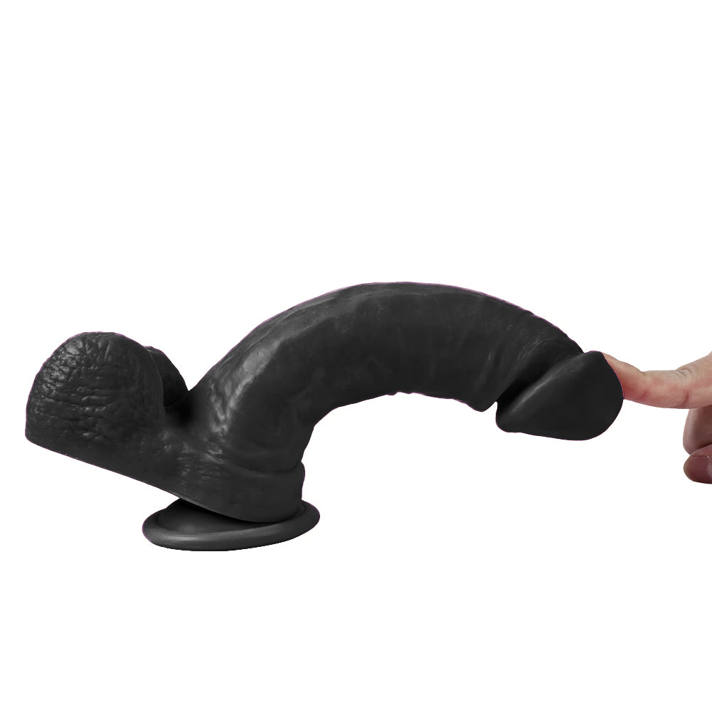 Xise Dildo Series Wolf King 22 cm Realistik Penis XS-WBC10036 Black