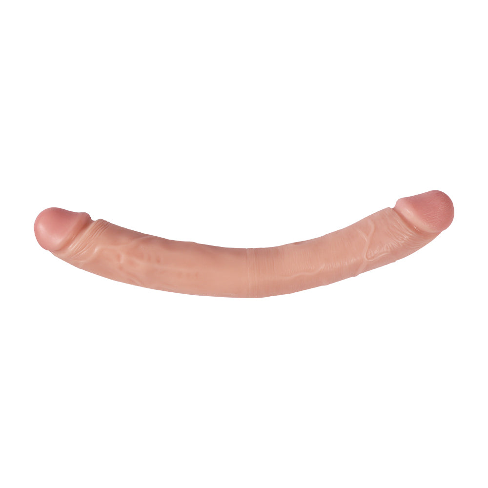Shequ Elvis Flexible Moon Çift Taraflı Realistik Penis XS-WBC10067-S