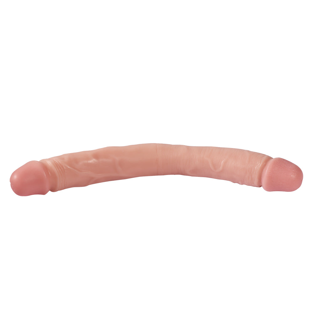 Shequ Elvis Flexible Moon Çift Taraflı Realistik Penis XS-WBC10067-S