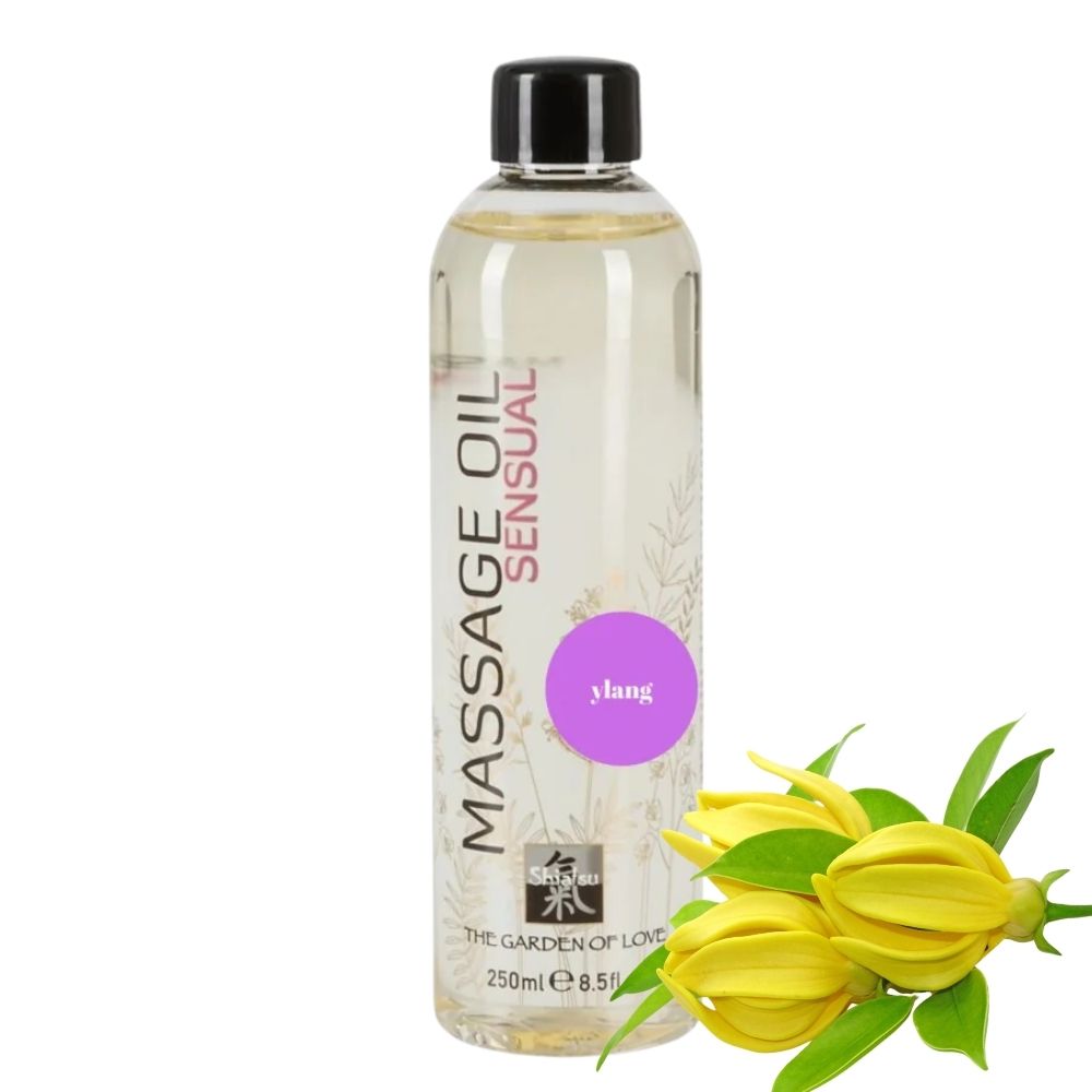 Hot Shiatsu Massage Oil Sensual Ylang Aromalı Masaj Yağı 250 Ml.