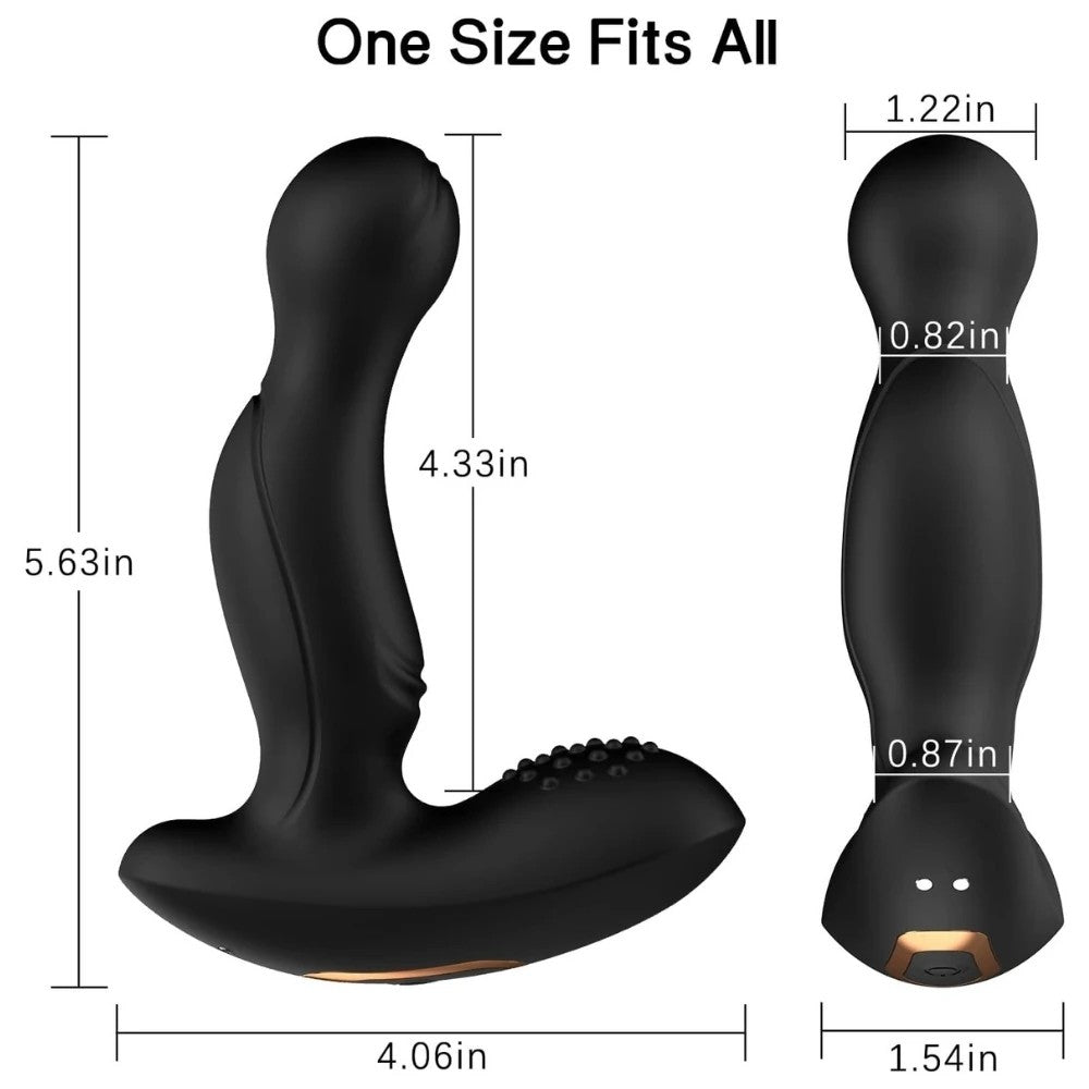 Fantasy Waggle Uzaktan Kumanda Kontrollü Prostat Vibratör