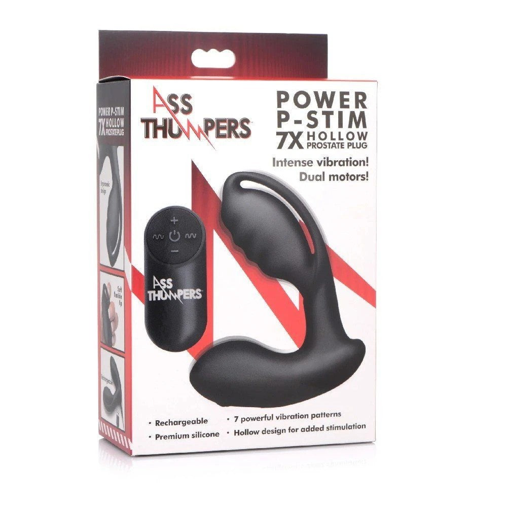 XrBrands Ass Thumpers Power P-Stim Uzaktan Kumandalı Prostat Vibratör