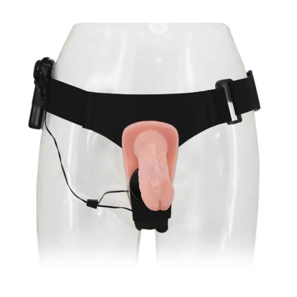 Baile Ultra Passionate Double Head Biseksuel Titreşimli Strap-On BW-022049