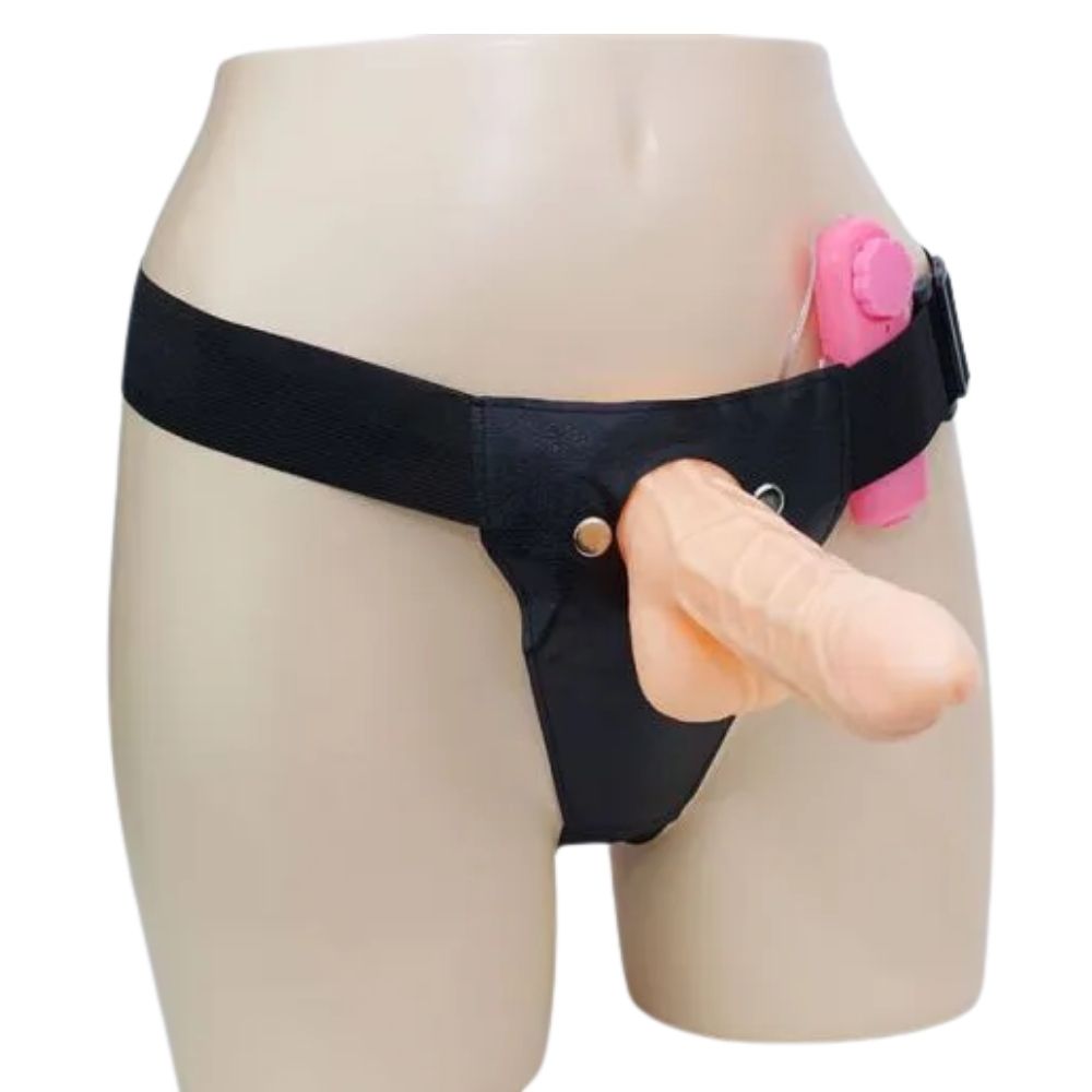 Love Me Strap-On 20 cm Kemerli Penis