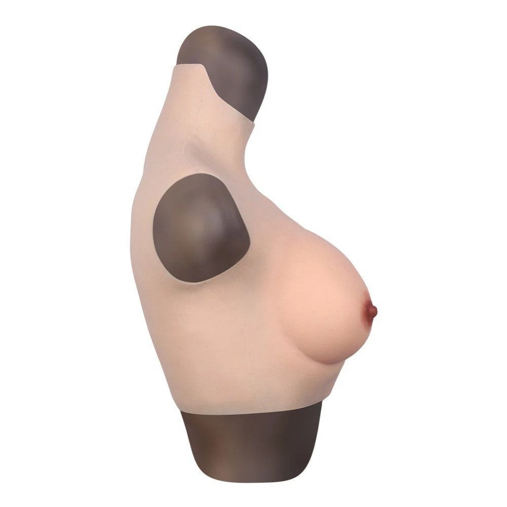 Bodysuit Crossdresser Giyilebilir Silikon Takma Göğüs Cup B B-HG09