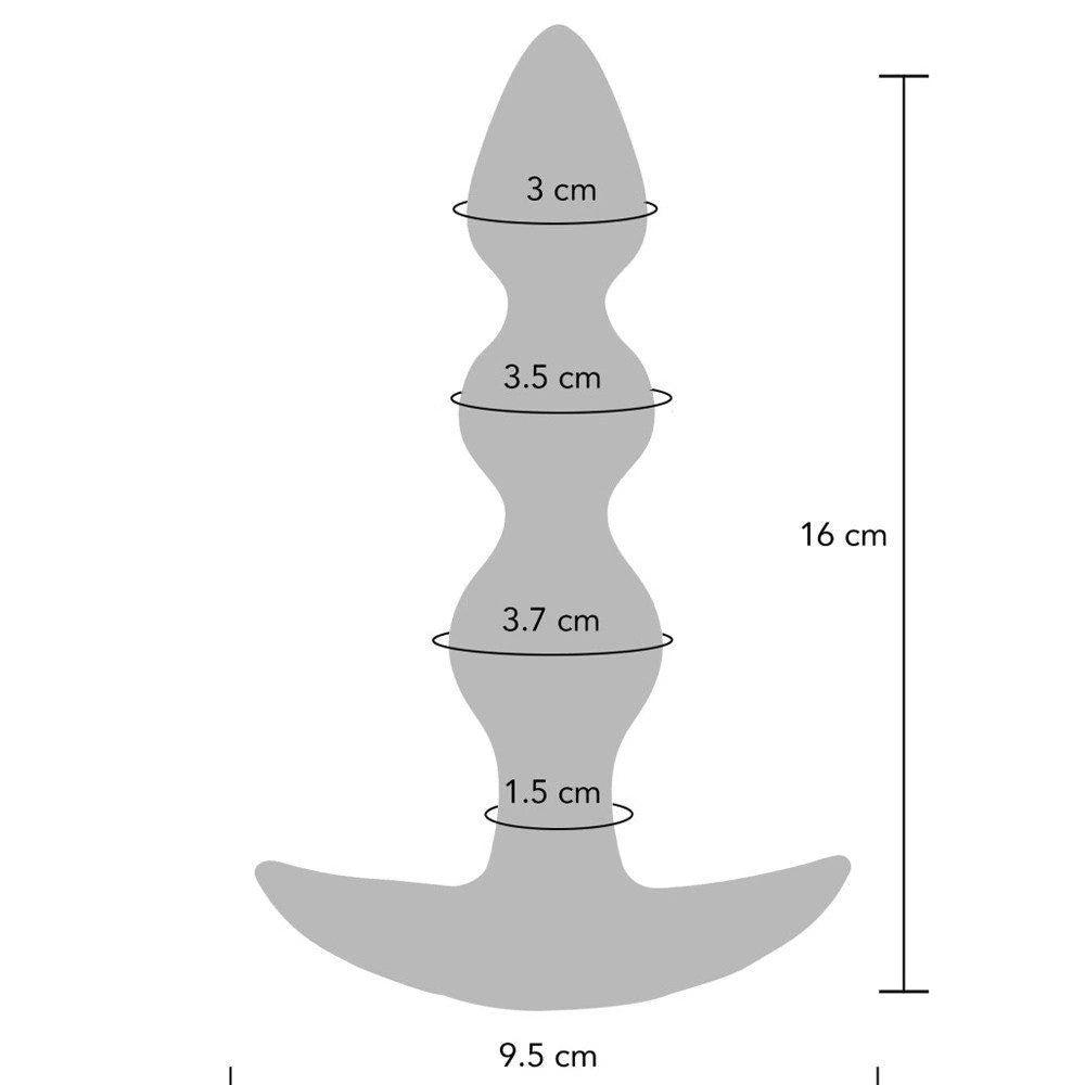 ToyJoy Buttocks The Bold Trembling Remote Control Butt Plug