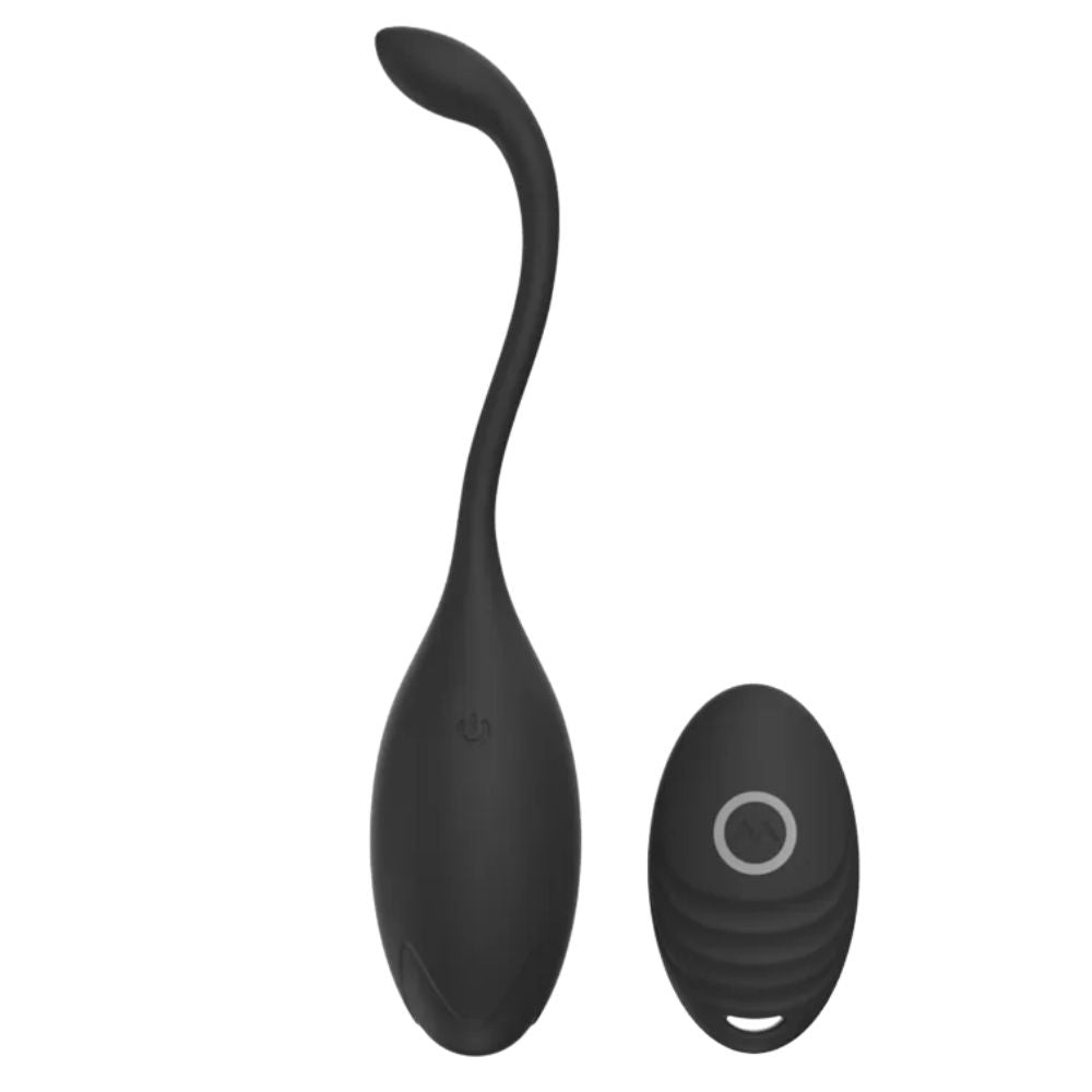 Love Egg Benwa Balls Uzaktan Kumandalı Kegel Vibratör Black