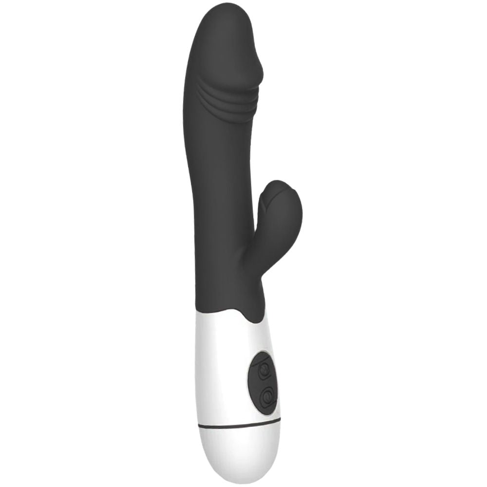 Berius 30 Modlu Şarjlı G-spot Rabbit Vibrator Black