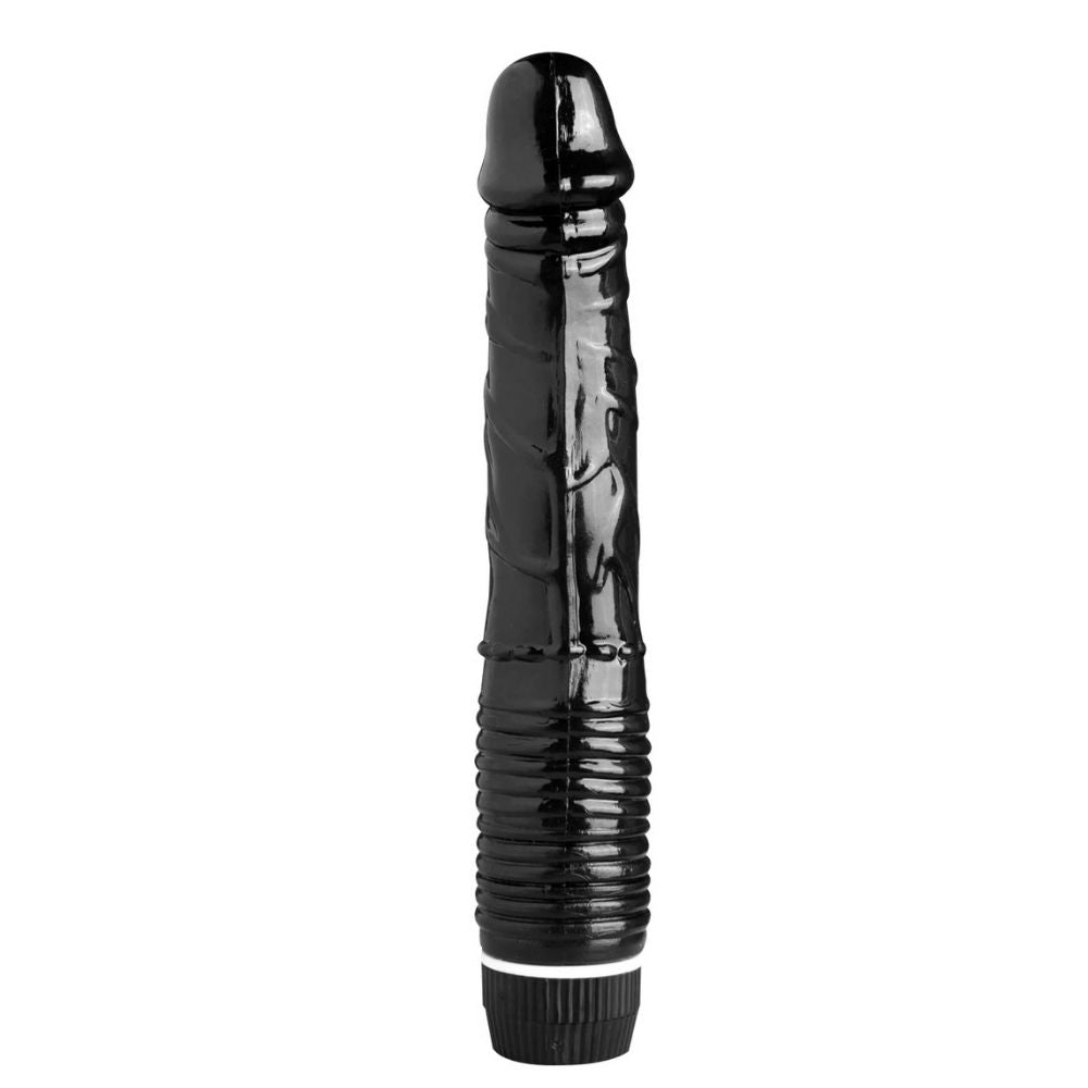 Multispeed Jelly Dildo Vibrator Black