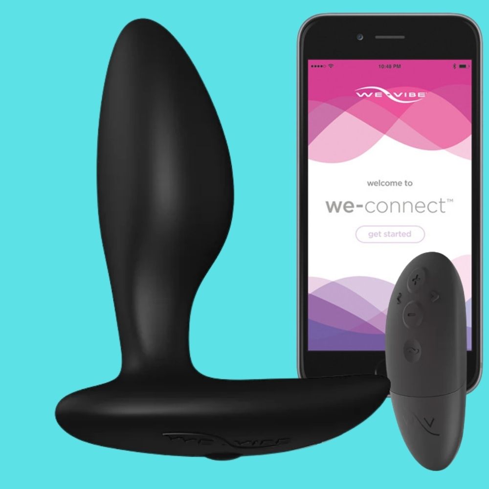 We-Vibe Ditto+ App Controlled Anal Plug Telefon Kontrollü Anal Vibrator Saten Black