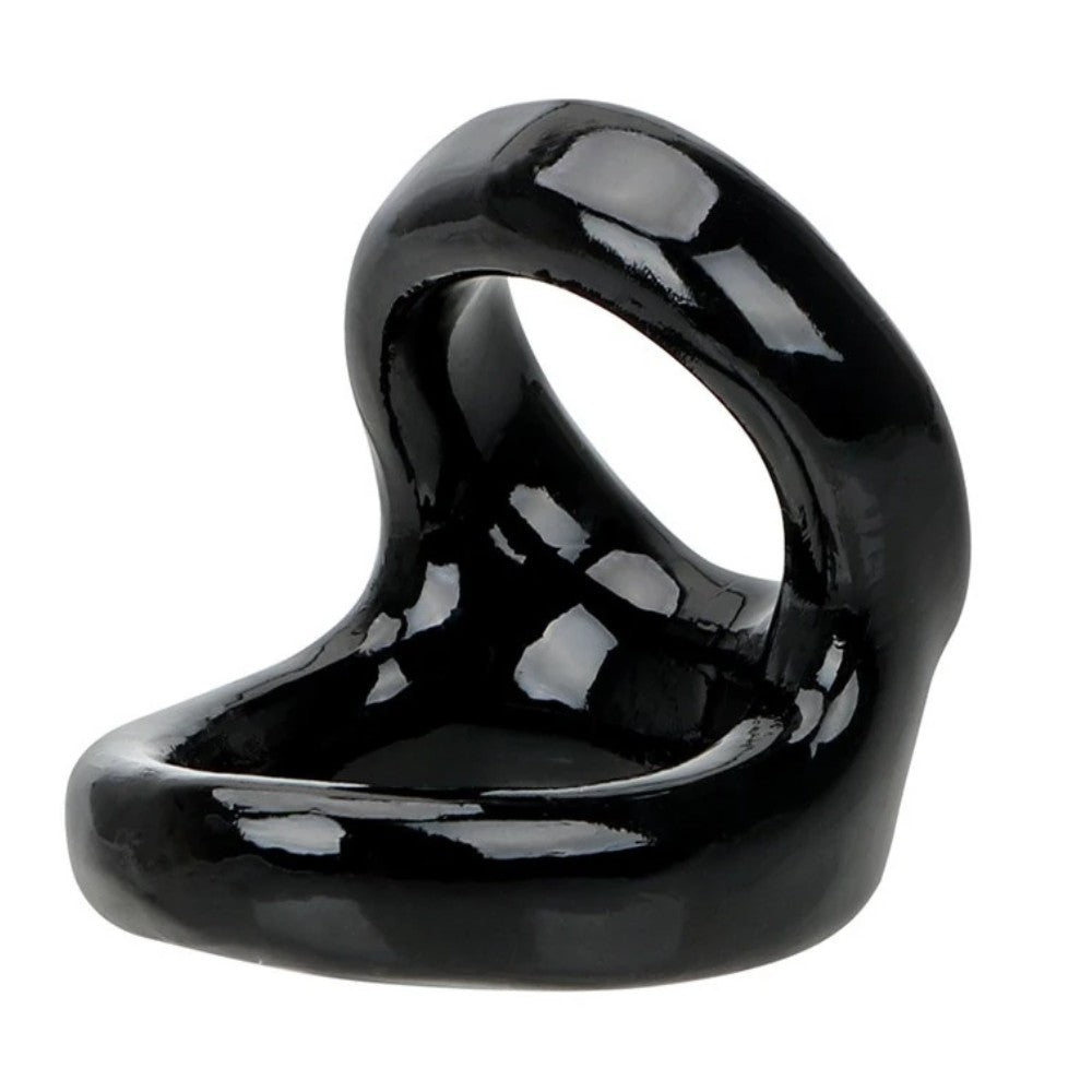 Duo Silicone Cock Ring Penis Halkası Black