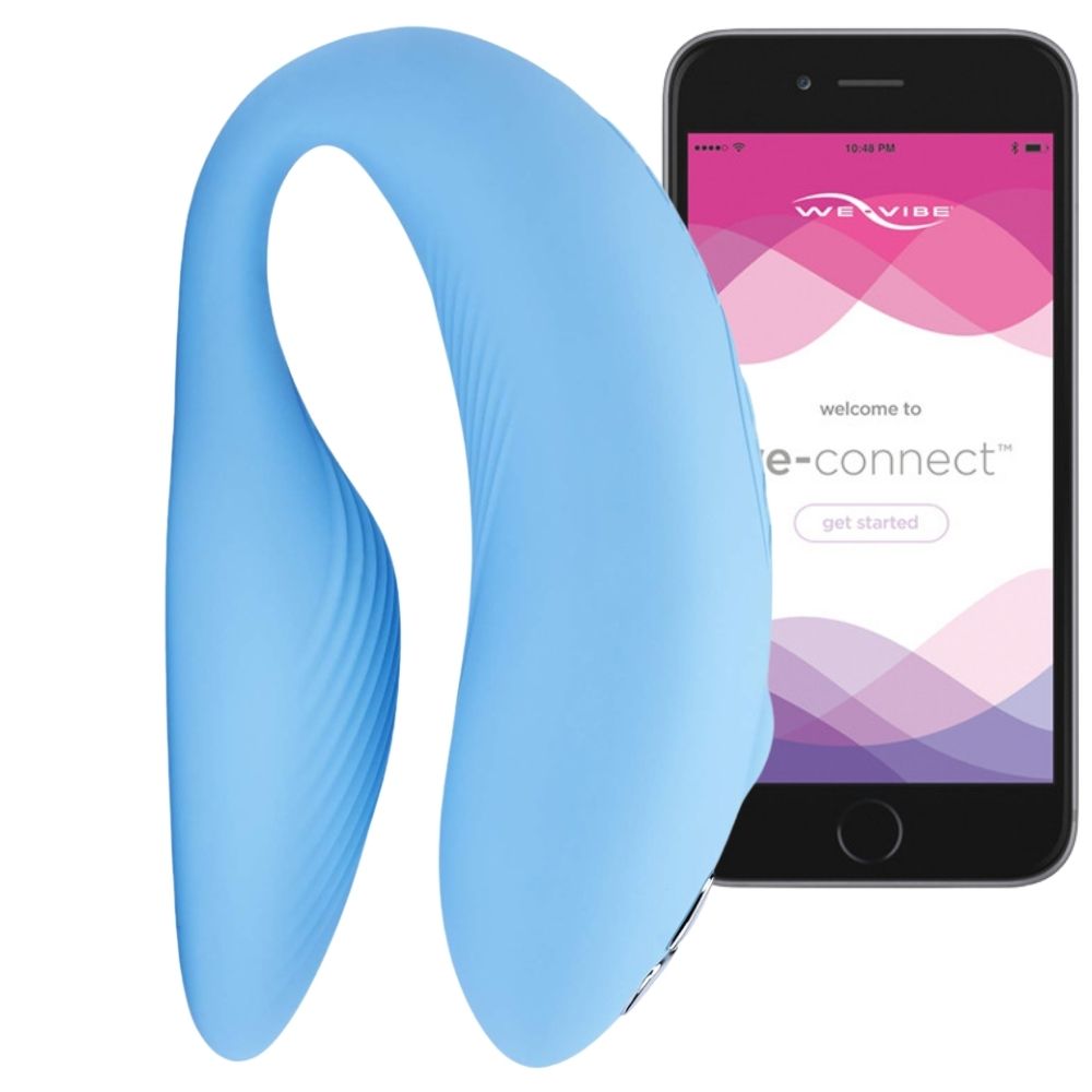 We-Vibe Chorus Remote & App Controlled Couples Vibrator Blue