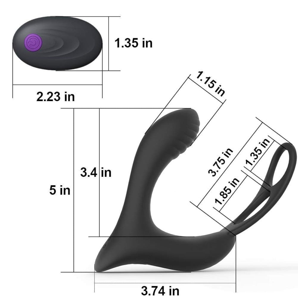 Prime Anal Fantasy Minx Uzaktan Kumandalı Power Prostat Vibratör