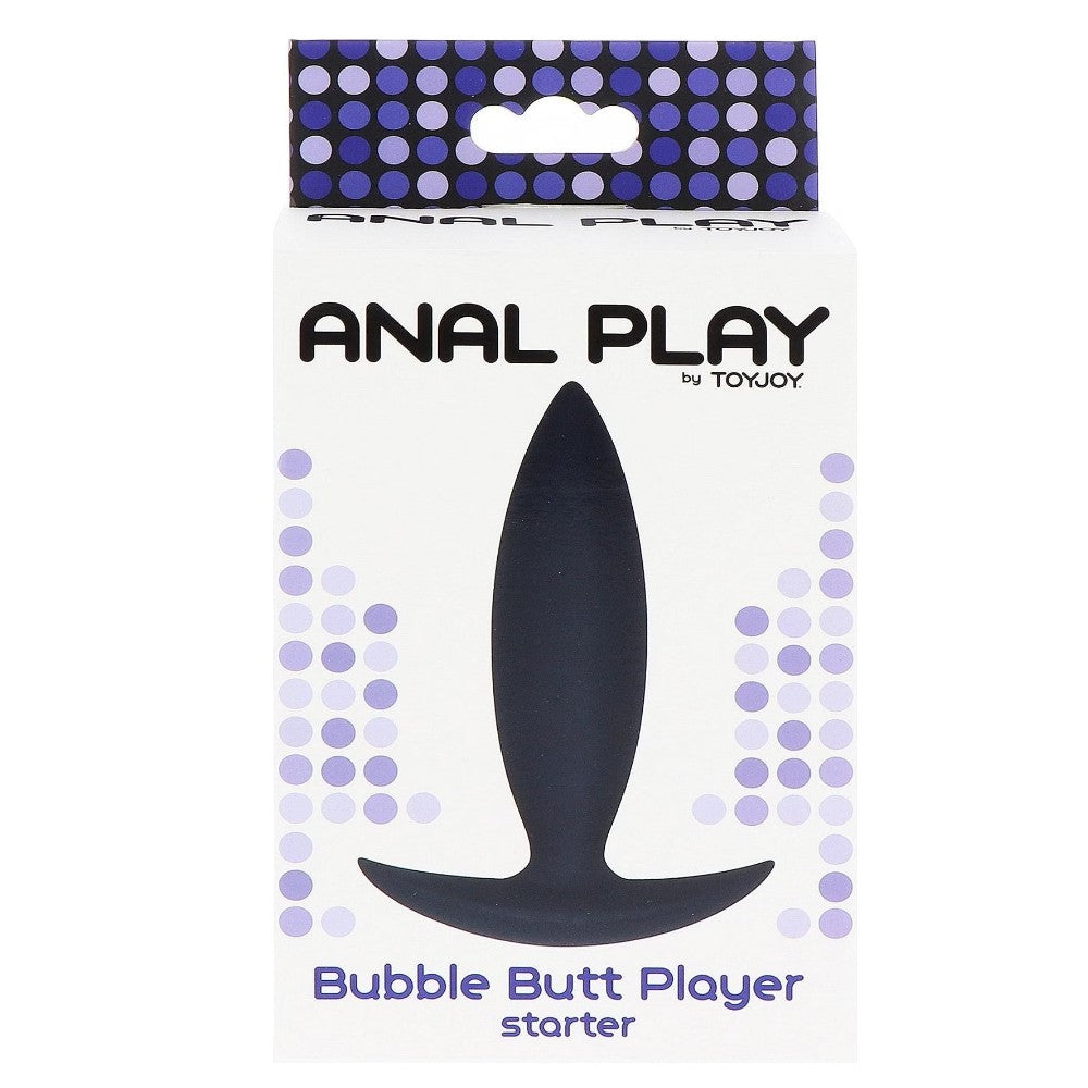 ToyJoy Bubble Butt Player Starter Anal Plug Black