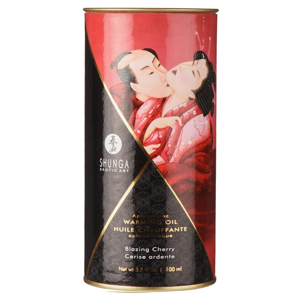 Shunga Aphrodisiac Warming Oil Chery Istımalı Masaj Yağı 100 ml