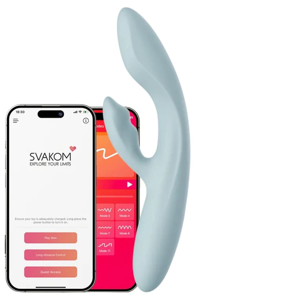 Svakom Chika App Controlled Isıtmalı Rabbit Vibrator