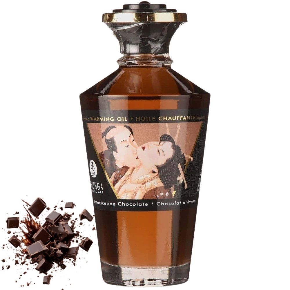 Shunga Aphrodisiac Warming Oil Chocolate Istımalı Masaj Yağı 100 ml