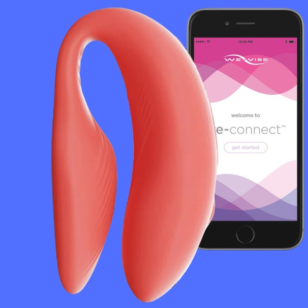 We-Vibe Chorus Remote & App Controlled Couples Vibrator Coral