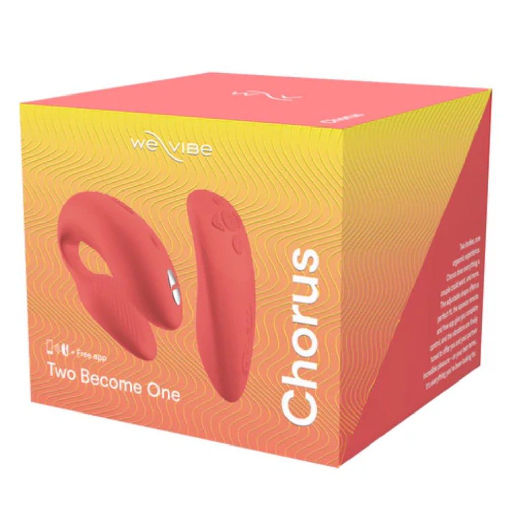 We-Vibe Chorus Remote & App Controlled Couples Vibrator Coral