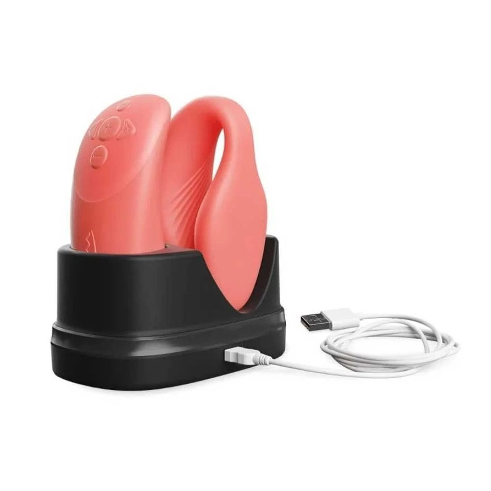 We-Vibe Chorus Remote & App Controlled Couples Vibrator Coral