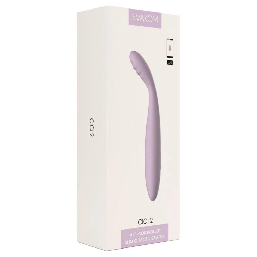 Svakom Cici Interactive Slim G-Spot Telefon Kontrollü Vibrator