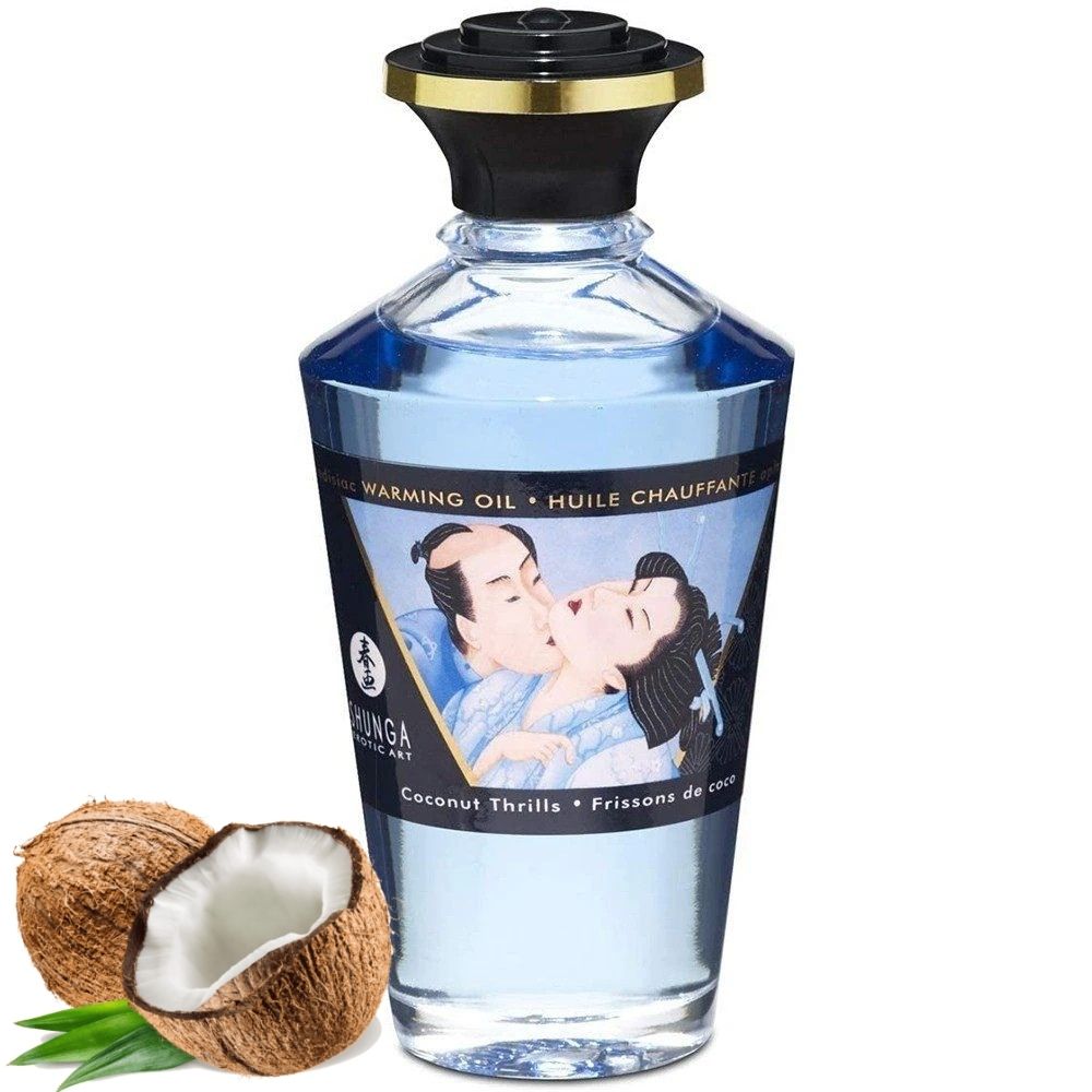 Shunga Aphrodisiac Warming Oil Coconut Istımalı Masaj Yağı 100 ml