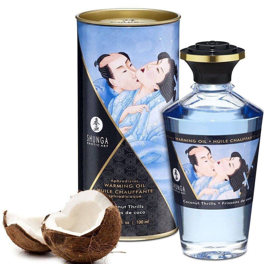 Shunga Aphrodisiac Warming Oil Coconut Istımalı Masaj Yağı 100 ml