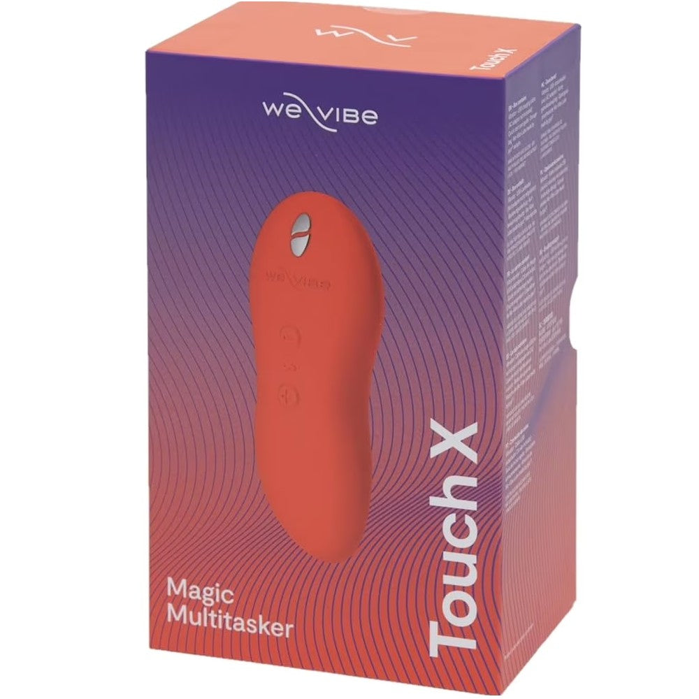 We-Vibe Touch X Magic Lay-On Klitoral Vibrator Coral