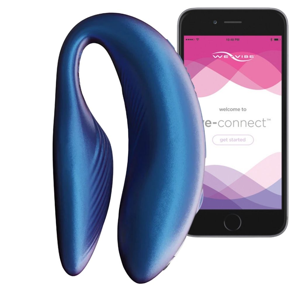 We-Vibe Chorus Remote & App Controlled Couples Vibrator Cosmic Blue