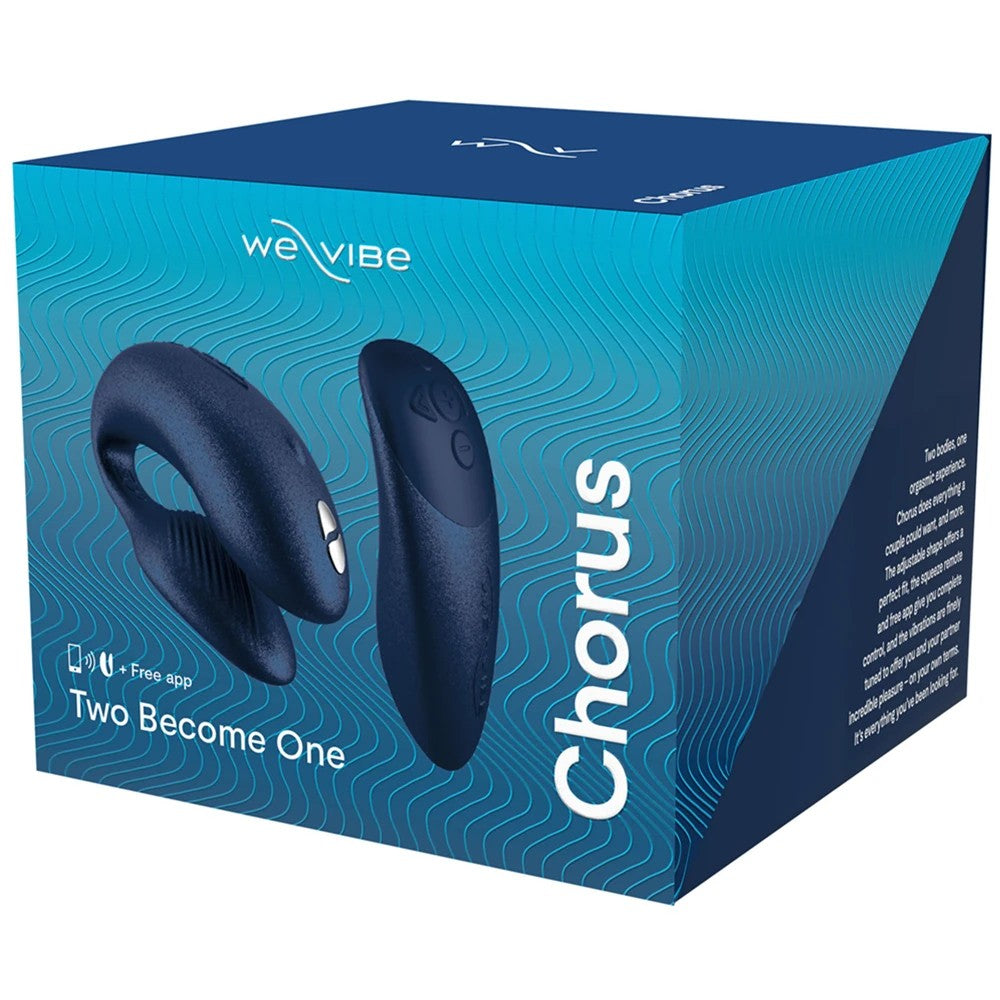 We-Vibe Chorus Remote & App Controlled Couples Vibrator Cosmic Blue