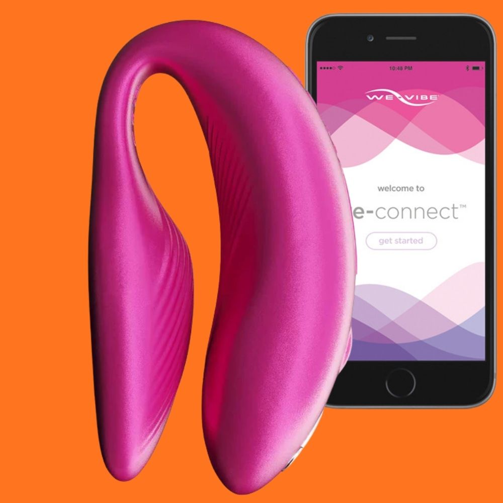 We-Vibe Chorus Remote & App Controlled Couples Vibrator Cosmic Pink
