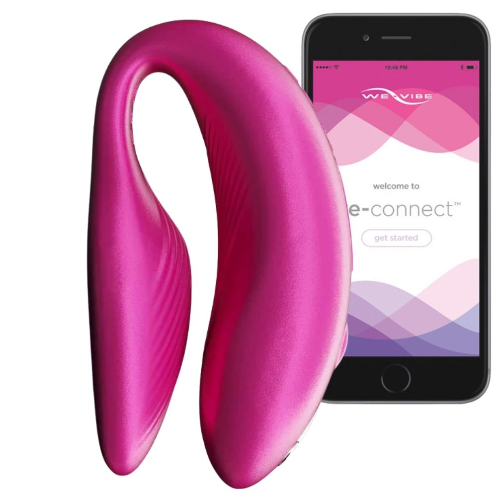 We-Vibe Chorus Remote & App Controlled Couples Vibrator Cosmic Pink