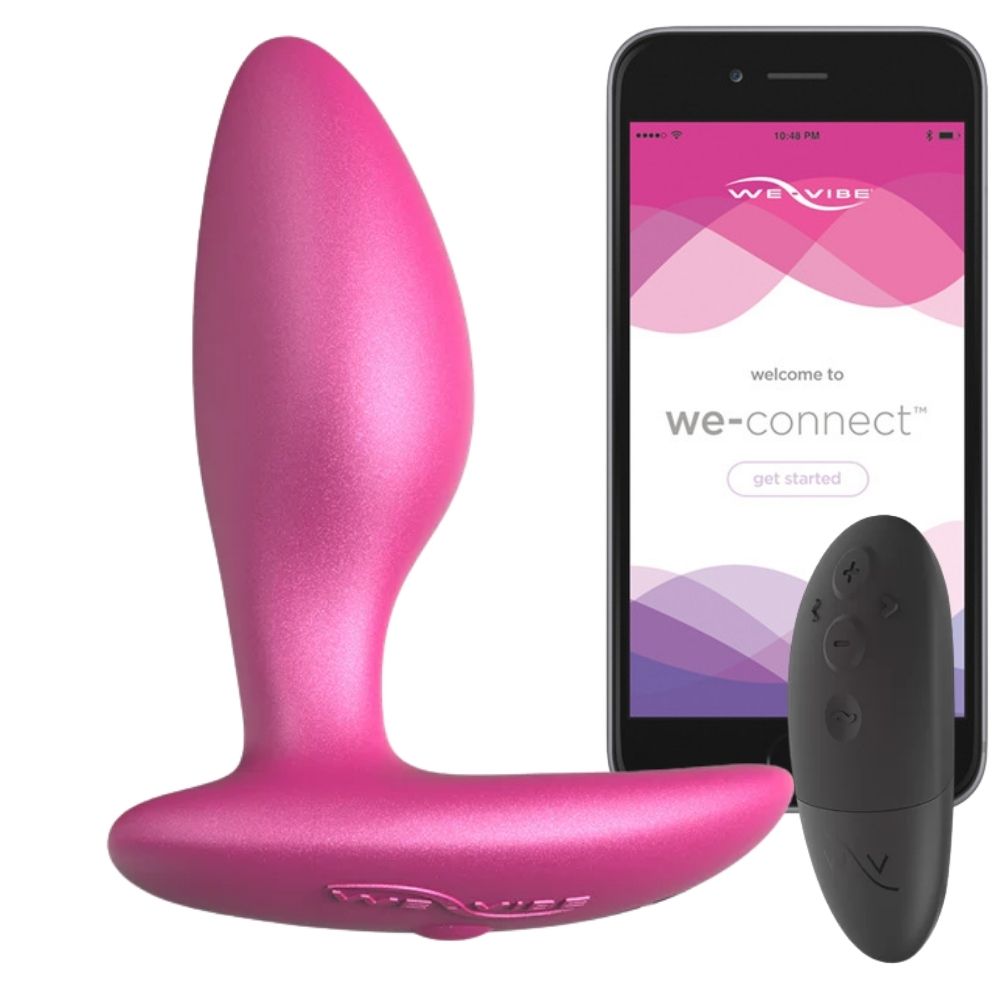 We-Vibe Ditto+ App Controlled Anal Plug Telefon Kontrollü Anal Vibrator Cosmic Pink
