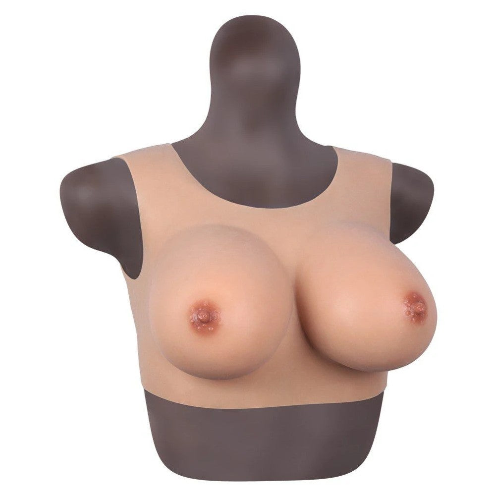 Bodysuit Crossdresser Giyilebilir Silikon Takma Göğüs Cup H B-HG08