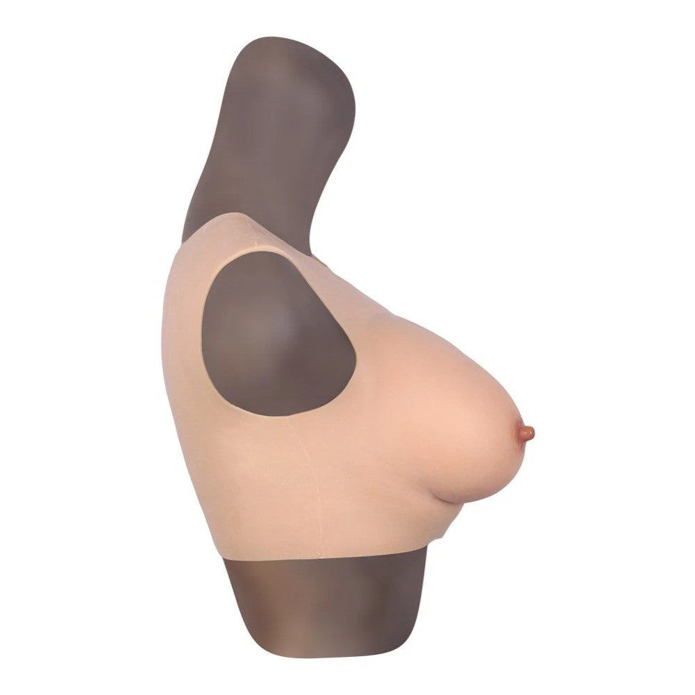 Bodysuit Crossdresser Giyilebilir Silikon Takma Göğüs Cup B B-HG01