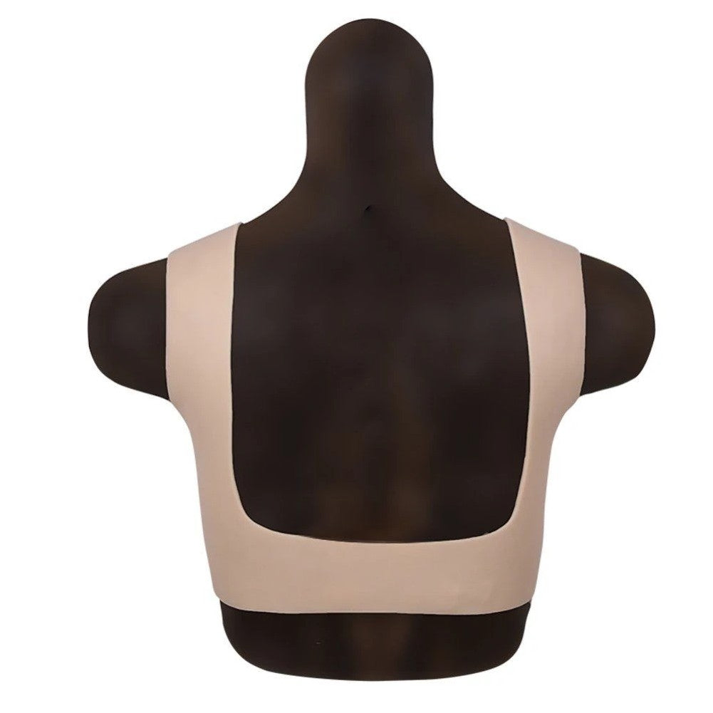 Bodysuit Crossdresser Giyilebilir Askılı Silikon Takma Göğüs Cup D B-HG03