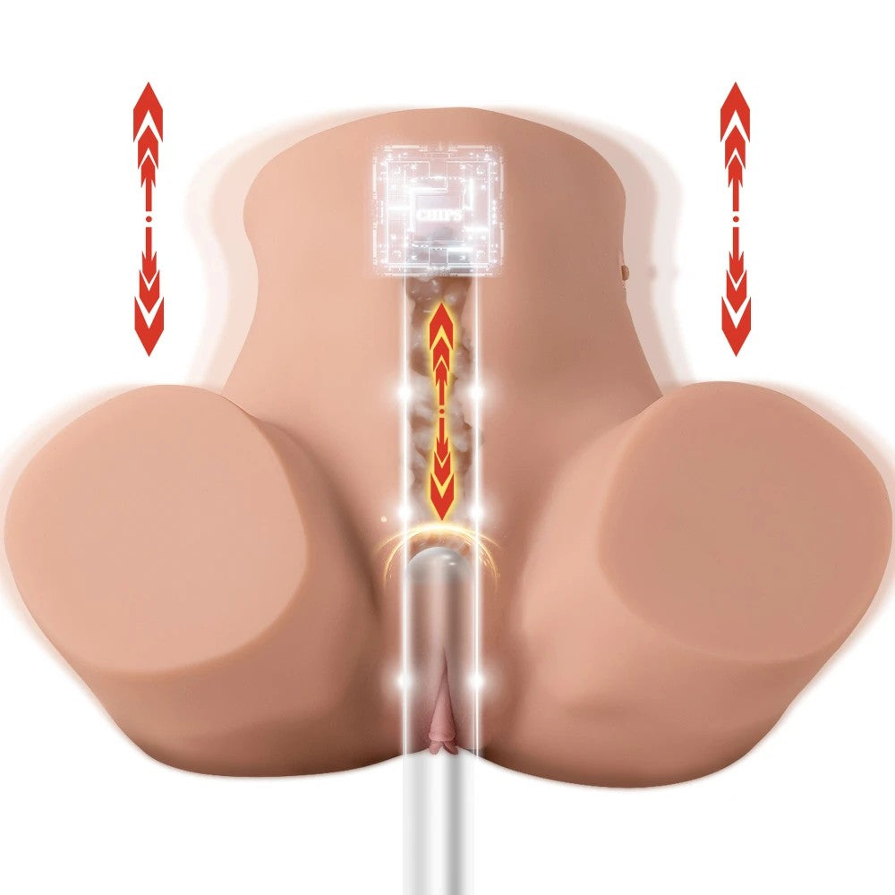 Shequ Danae İleri Geri Hareketli Realistik Kalça Masturbator SQ-MAT50120