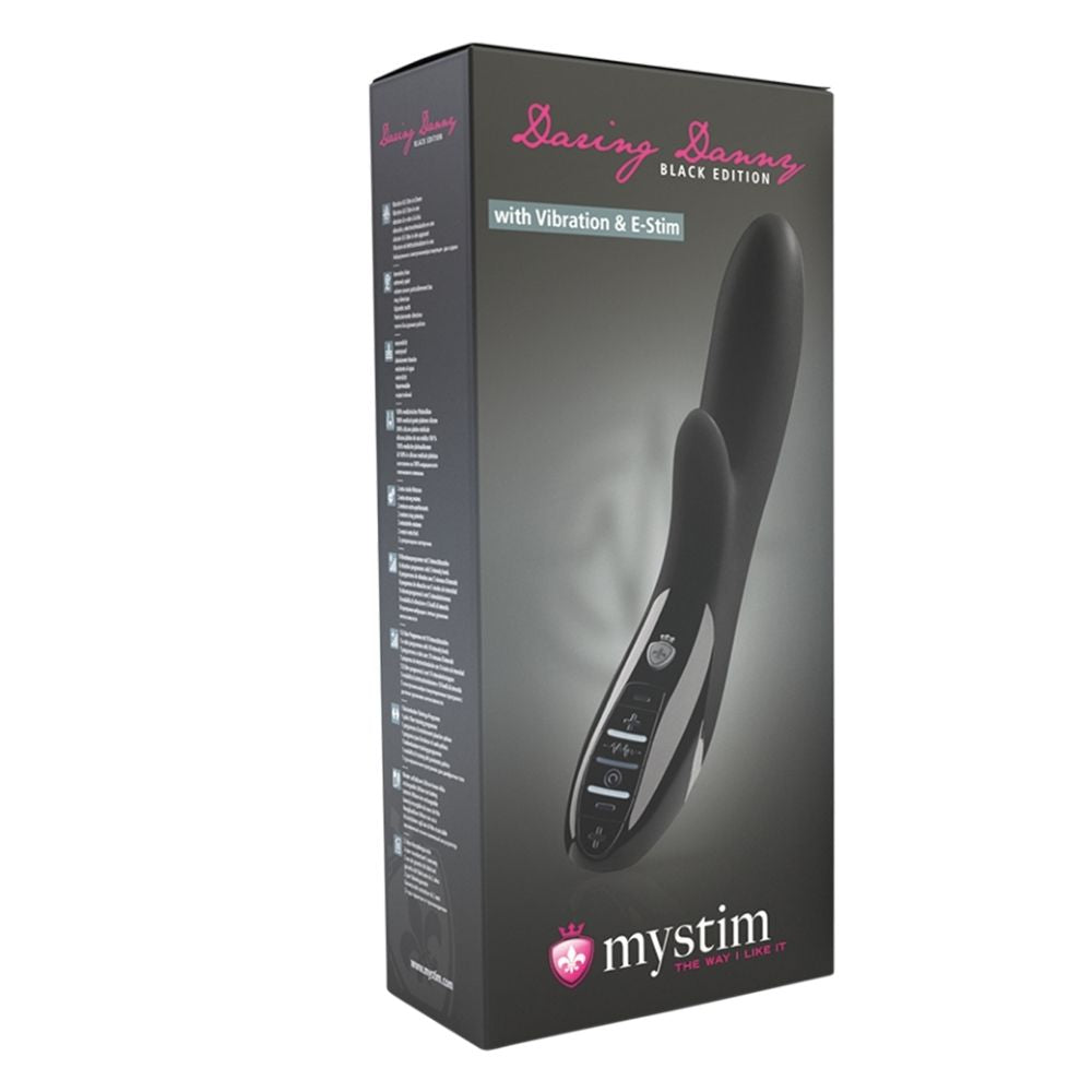 Mystim Daring Danny Black Edition Rabbit G-Spot Vibrator